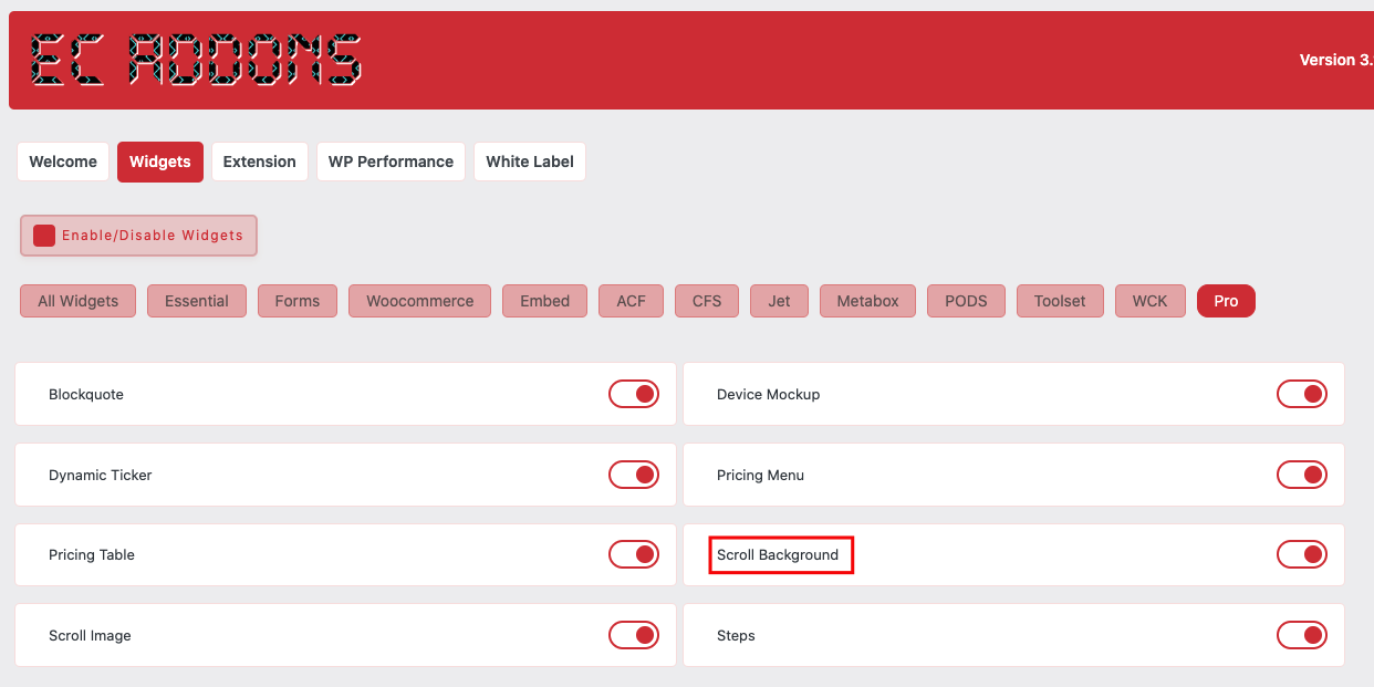 Scroll Background Widget Tutorial - Best Elementor Addons
