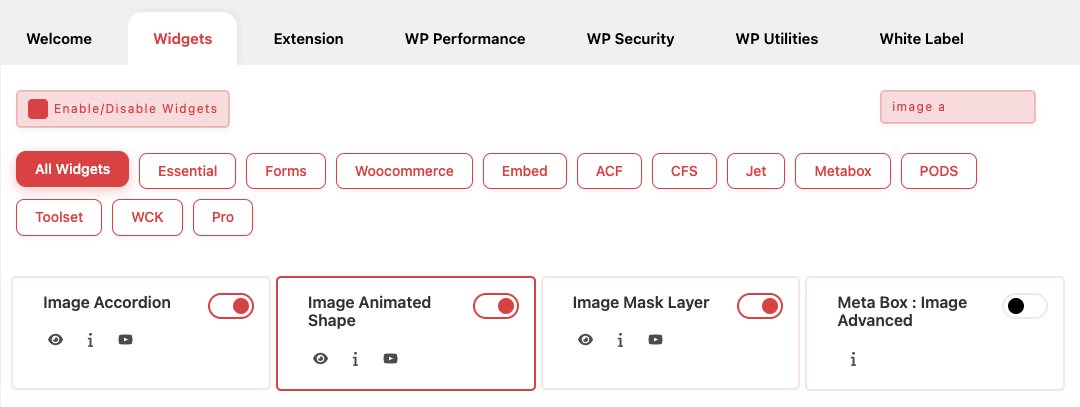 Image Animated Shape Widget Tutorial - Best Elementor Addons